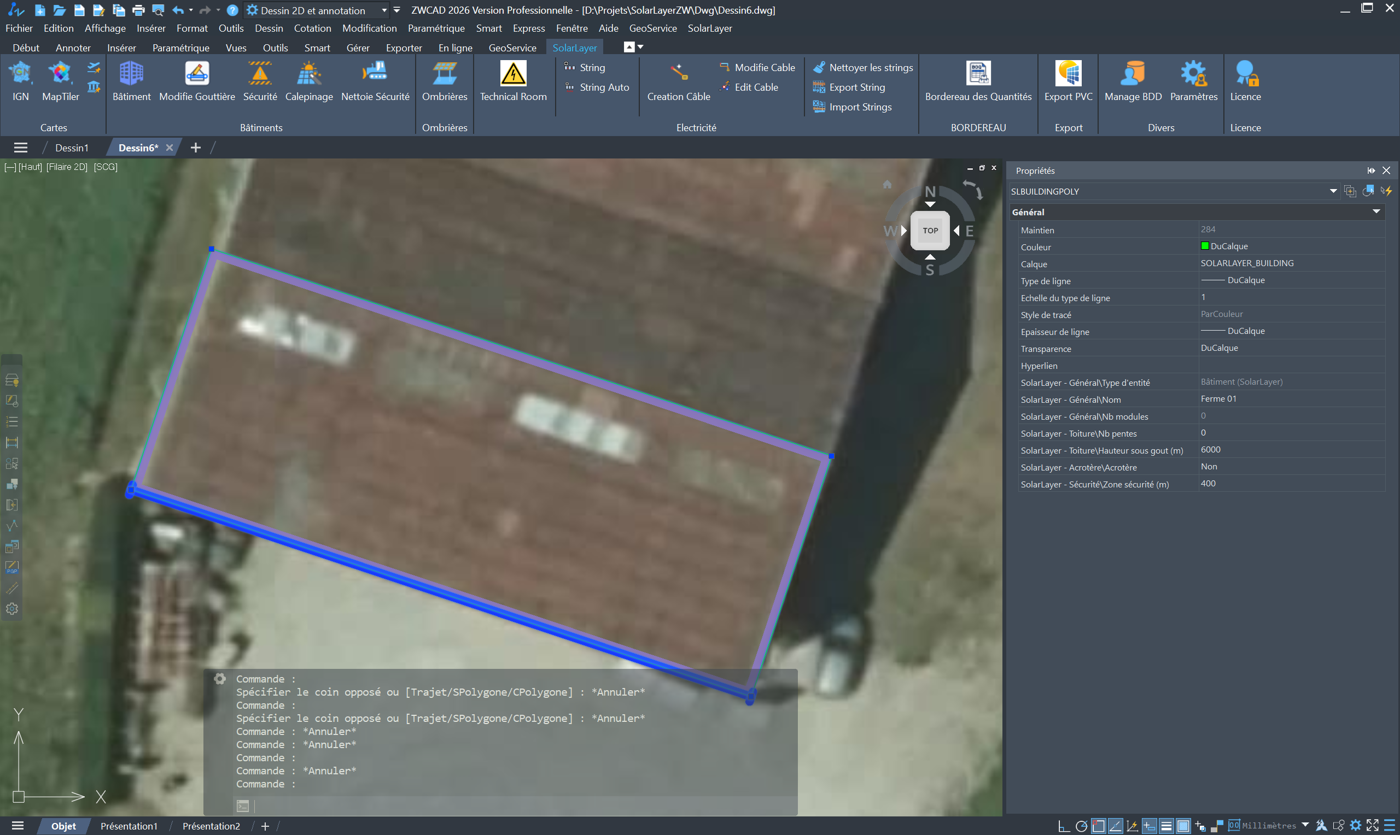 Capture SolarLayer issue de la documentation