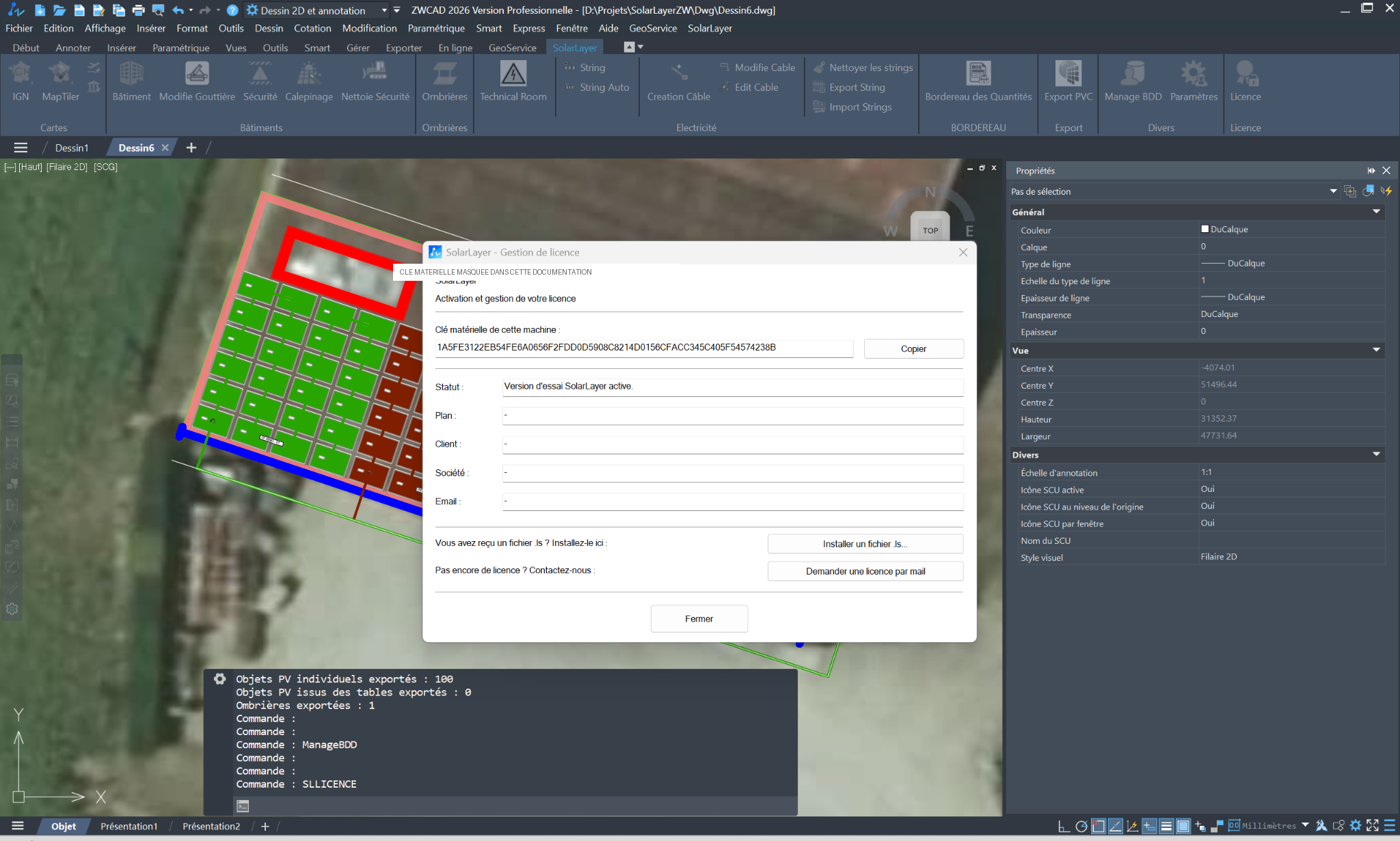 Interface SolarLayer